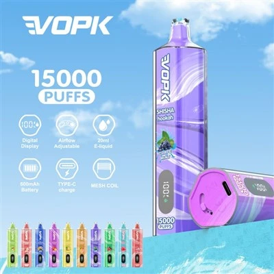 VOPK Shisha{0}}قلیان قلیان 15000 Paffs عمده فروشی