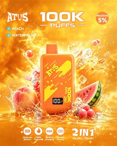 ATVS 2IN1 100K Vape یکبار مصرف
